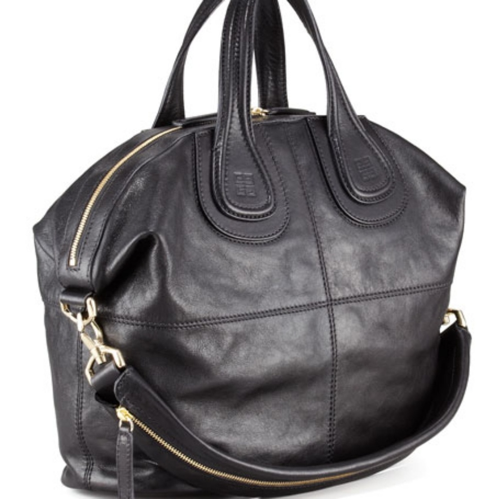 Givenchy Nightingale Leather Satchel Bag